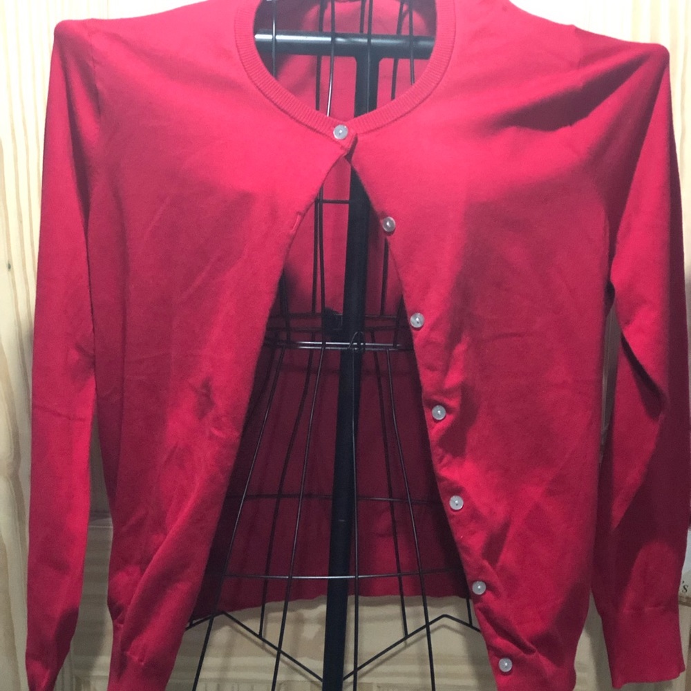 Red Cardigan